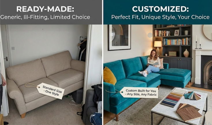 Premium Customized Sofa Sets in Pune - Crescent Furnishings