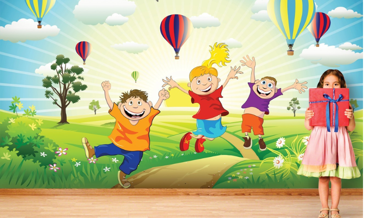 Best Kids Wallpapers in Pune for Bedroom Makeover - Crescent Furnishings