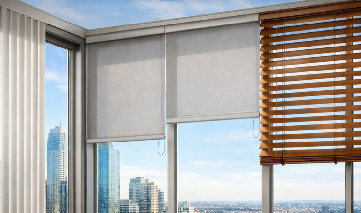 Window Blinds for High Rise Apartments in Pisoli and Kondhwa - Crescent Furnishings